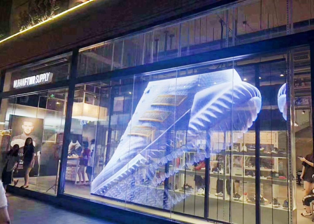 Transform Your Shopping Experience With Transparent LED Display - Cheer