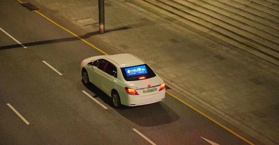 Car window LED sign – CW Series