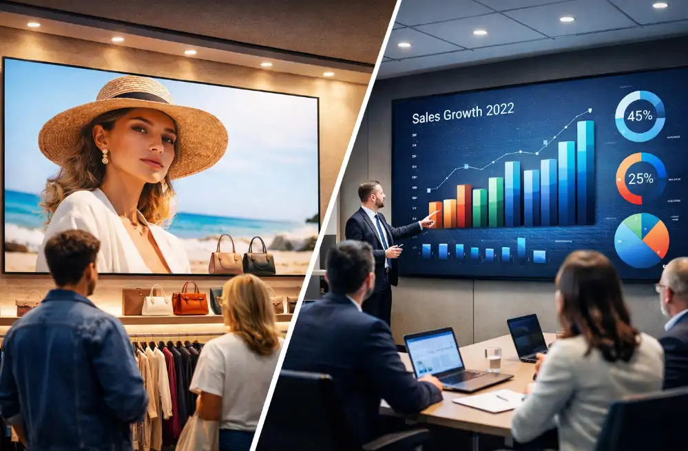 Fine-pitch LED display