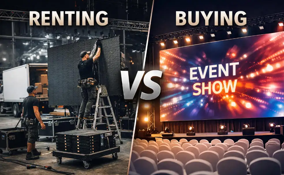 تأجير شاشات LED