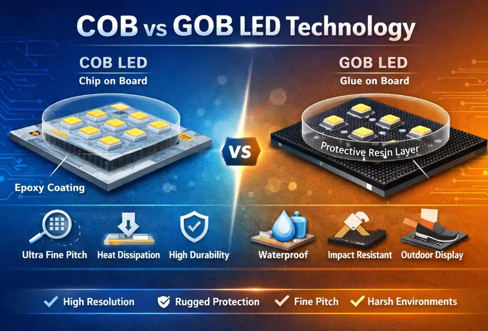 COB & GOB LED Display