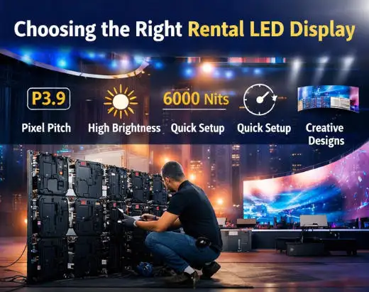 Fabricante de pantallas LED de alquiler