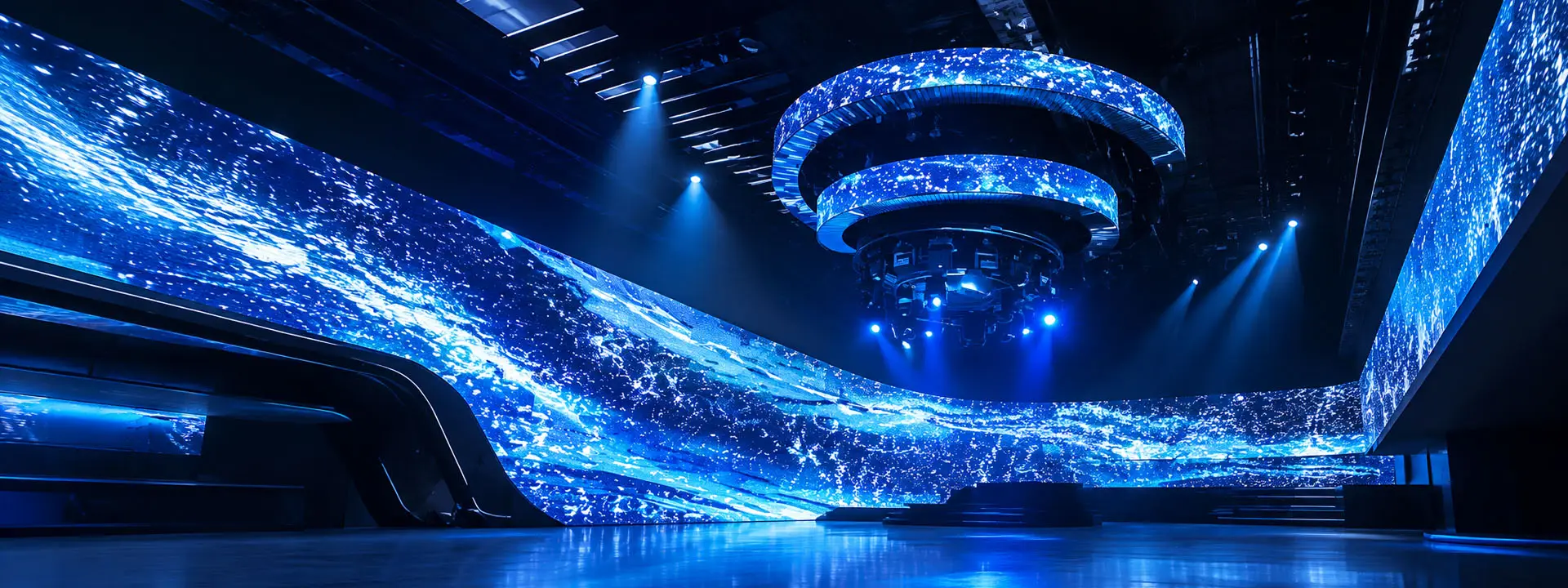 Pantalla LED creativa