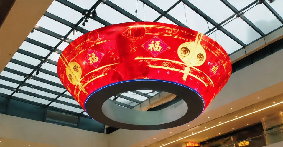 Pantalla LED creativa personalizada