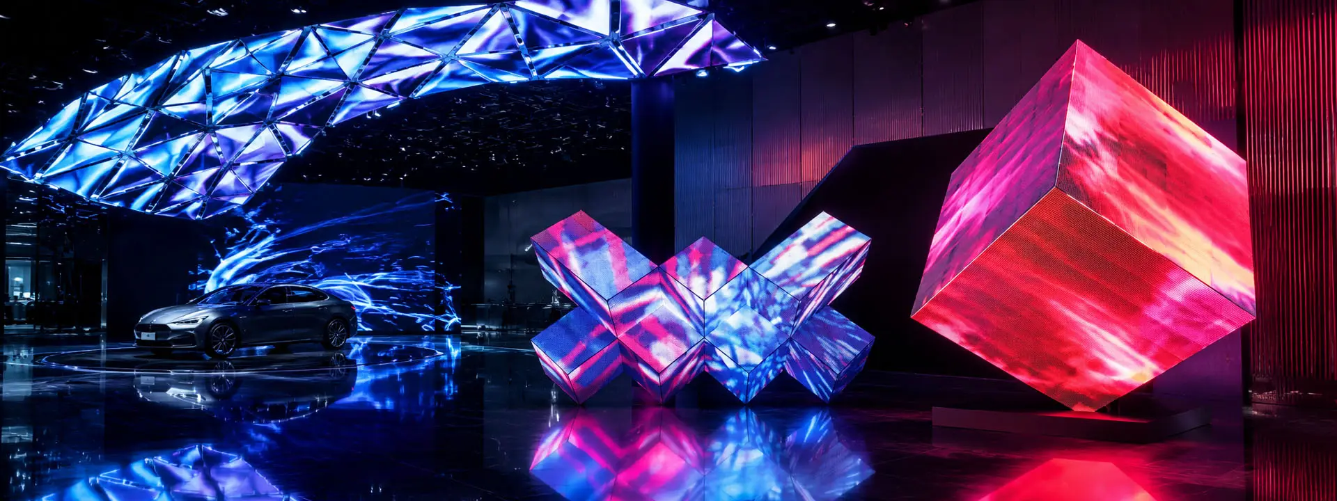 Affichage LED flexible