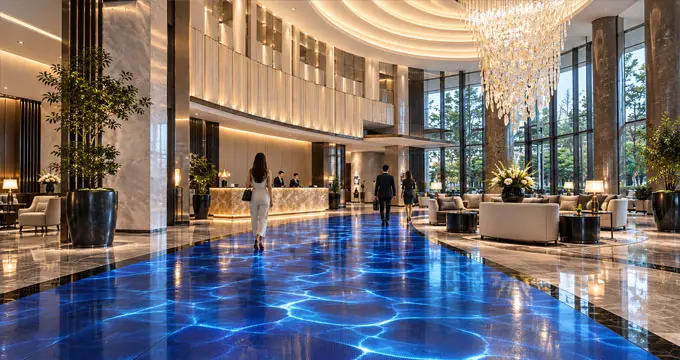 Luxury Hotel Lobby