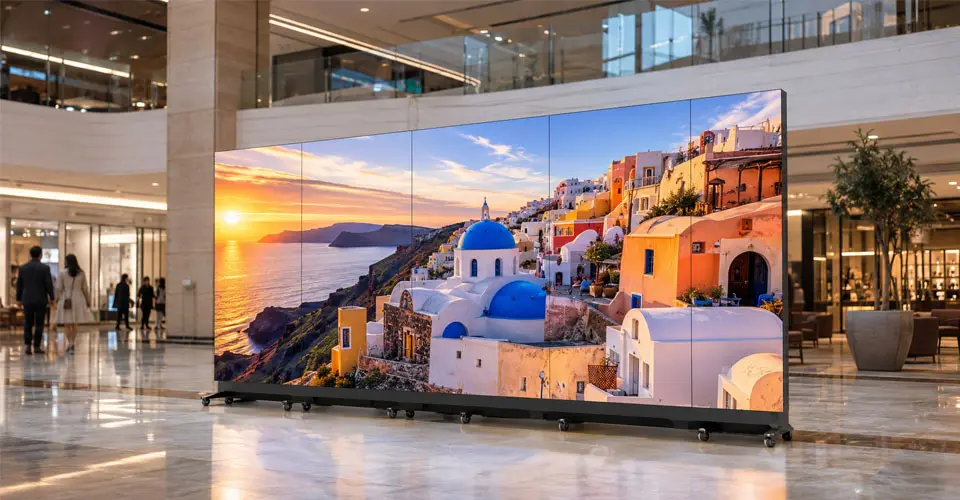 indoor LED poster screen
